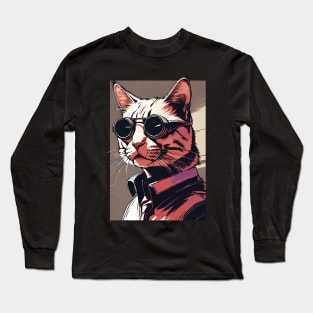 Mafia cat Long Sleeve T-Shirt